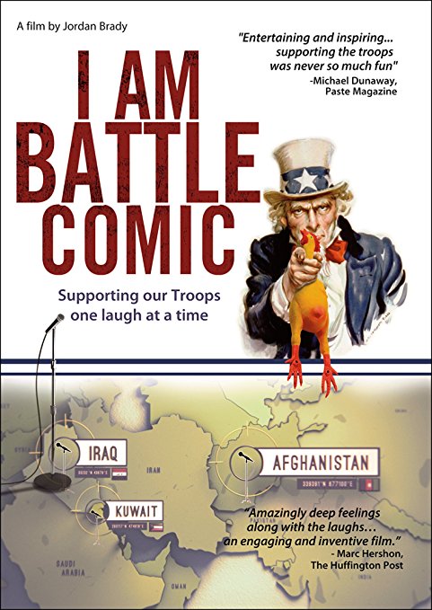 Inspirational and Motivational Keynote Speaker and Comedian Don Barnhart stars in I Am Battle Comic Entertaining The Troops